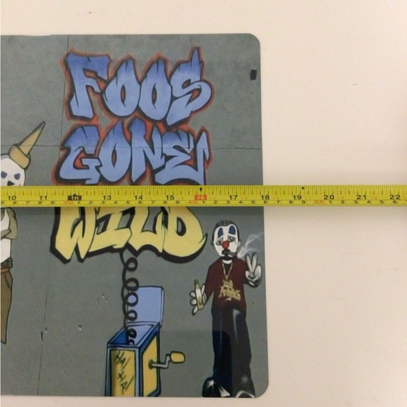 Foos Gone Wild display sign wall art metal tin sign - Picture 4 of 5
